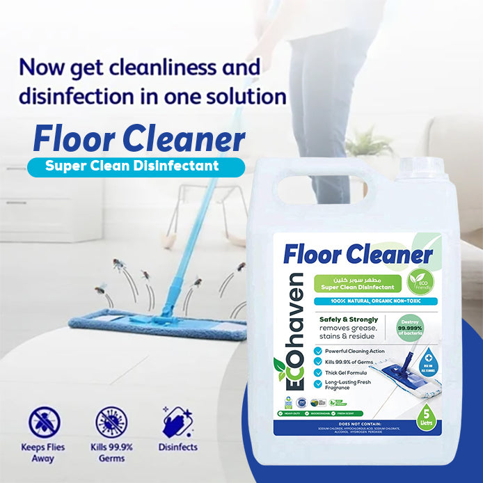 Organic Floor Cleaner | 5 Litres | Eco-Friendly Disinfectant