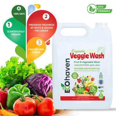 Organic Fruit & Veggie Wash (5Liters)