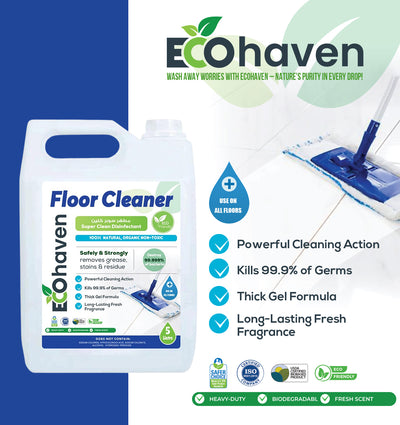 Organic Floor Cleaner | 5 Litres | Eco-Friendly Disinfectant