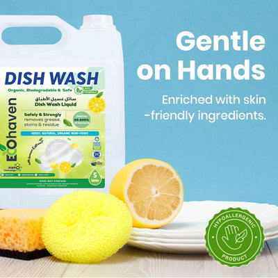 Organic Dish Wash, Natural Grease Remover