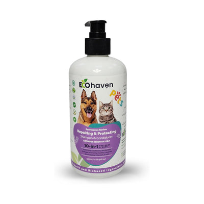 Organic Repairing & Protecting Shampoo & Conditioner for Dogs & Cats – 10 in 1