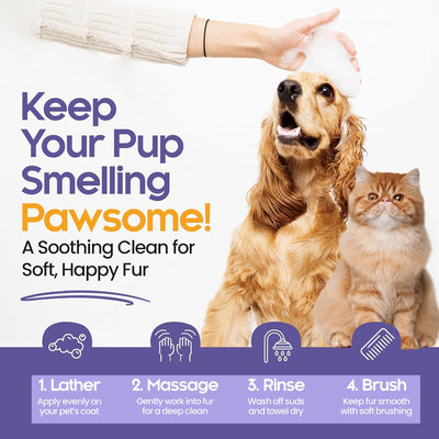 Organic Repairing & Protecting Shampoo & Conditioner for Dogs & Cats – 10 in 1