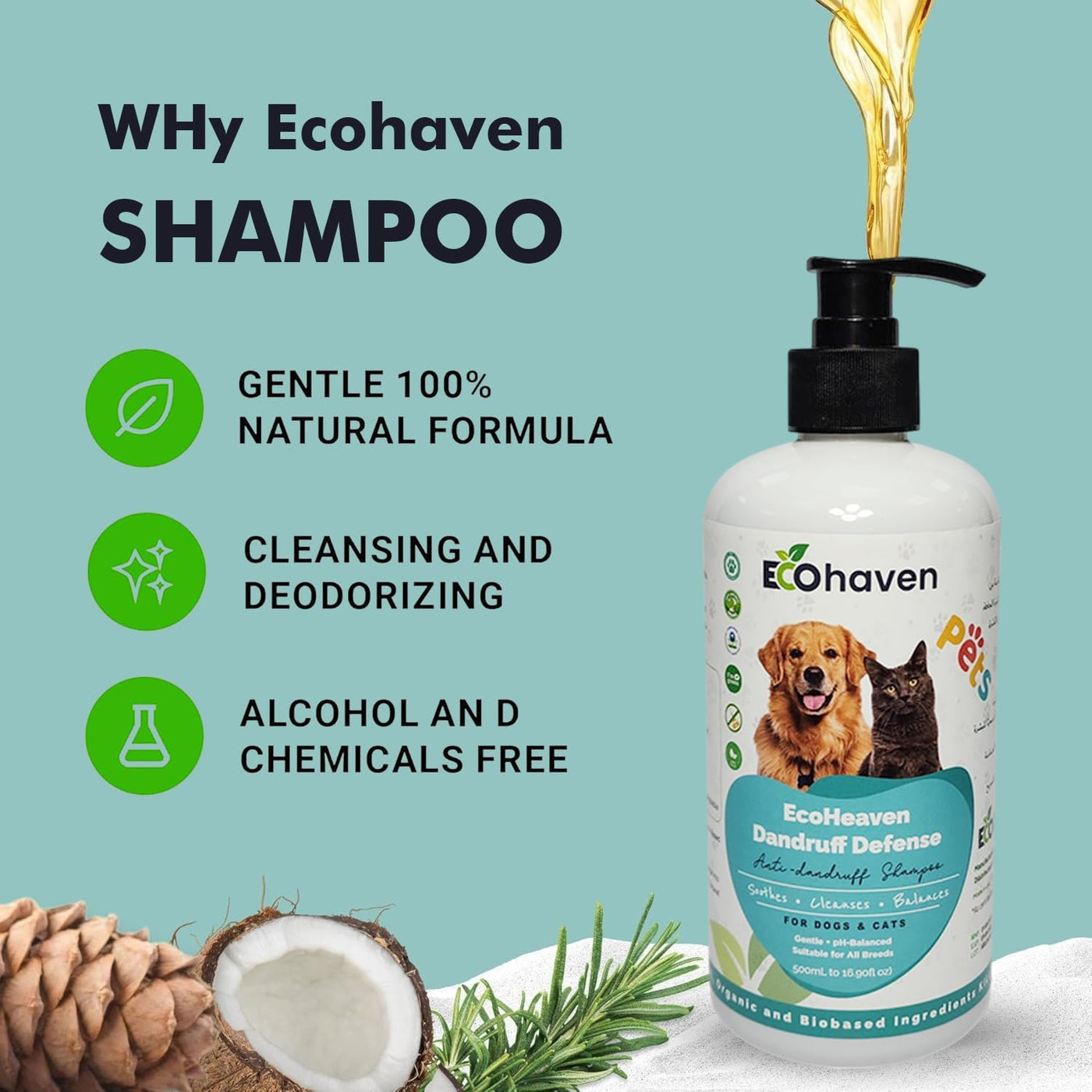 Organic Dandruff Defense Anti-Dandruff Shampoo