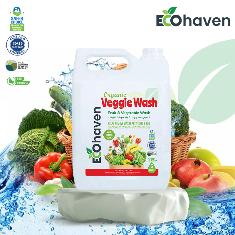 Organic Fruit & Veggie Wash (5Liters)